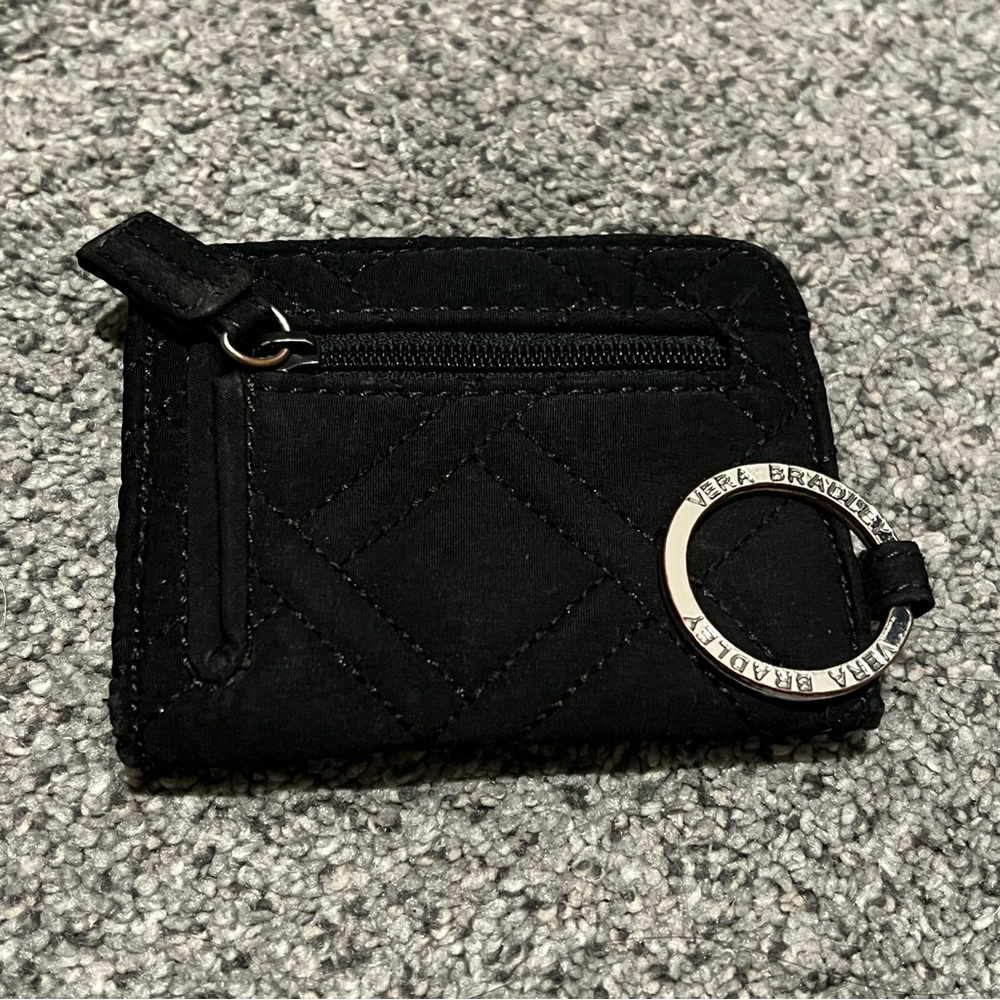 Vera Bradley Black Key Chain Wallet